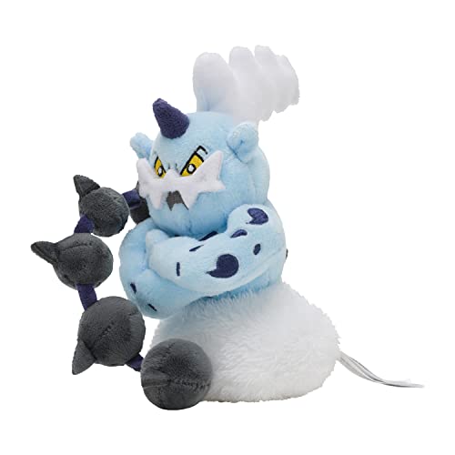 Pokemon Center Original 642 Plush Toy, Pokemon Fit Sitting Cuties Thundurus (Incarnate Form)