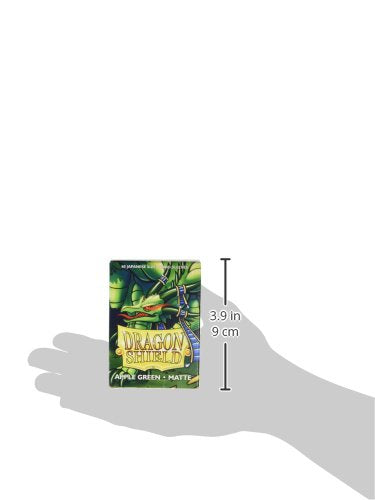 Arcane Tinmen Dragon Shield Japanese Size Sleeves Matte Apple Green 60CT - Card Sleeves Smooth & Tough - Compatible with Pokemon, Yu-Gi-Oh!, & More TCG, OCG,ART11118