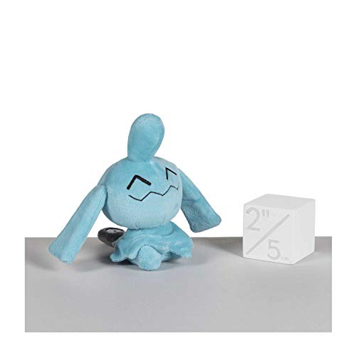 Pokemon Center Wynaut 5 Inch Sitting Cuties Plush