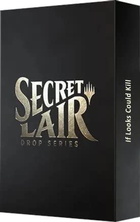 New Magic: The Gathering: Secret Lair Drop: If Looks Could Kill
