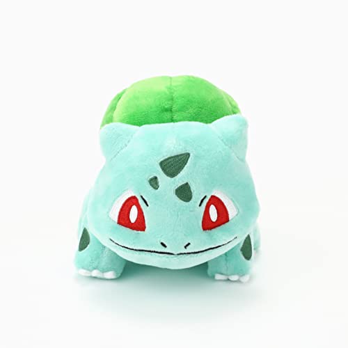 Sanei Pokemon All Star Series PP17 Bulbasaur Stuffed Plush, 4",Green, Blue
