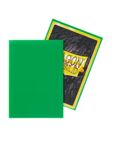 Arcane Tinmen Dragon Shield Japanese Size Sleeves Matte Apple Green 60CT - Card Sleeves Smooth & Tough - Compatible with Pokemon, Yu-Gi-Oh!, & More TCG, OCG,ART11118