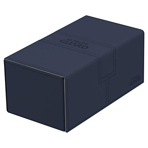 Ultimate Guard 200 Card Twin Flip N Tray Xenoskin Deck Case, Blue