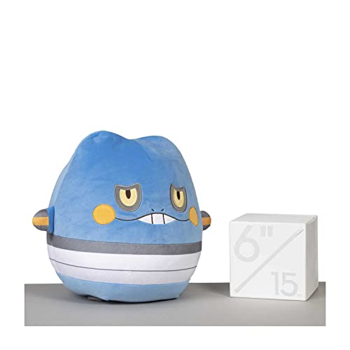 Pokemon Center: Croagunk Large Microbead Plush,15 ¾ Inch