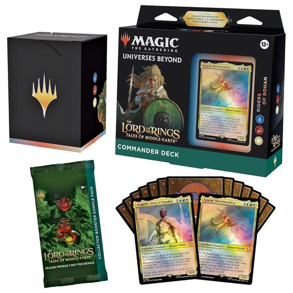 Magic: The Gathering The Lord of the Rings Commander Deck Bundle – Riders of Rohan