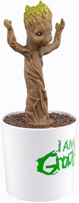 eKids Guardians of the Galaxy Baby Groot Figure with Built-in Song, Dancing Groot Moves Along to ‘I Want You Back’ by The Jackson 5