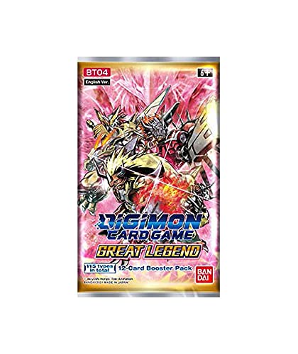 Digimon TCG: Booster Pack - BT04 Great Legend