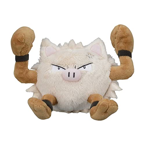 Pokemon Center: Sitting Cuties: Primeape Plush # 57 - Generation 1 - 6 In
