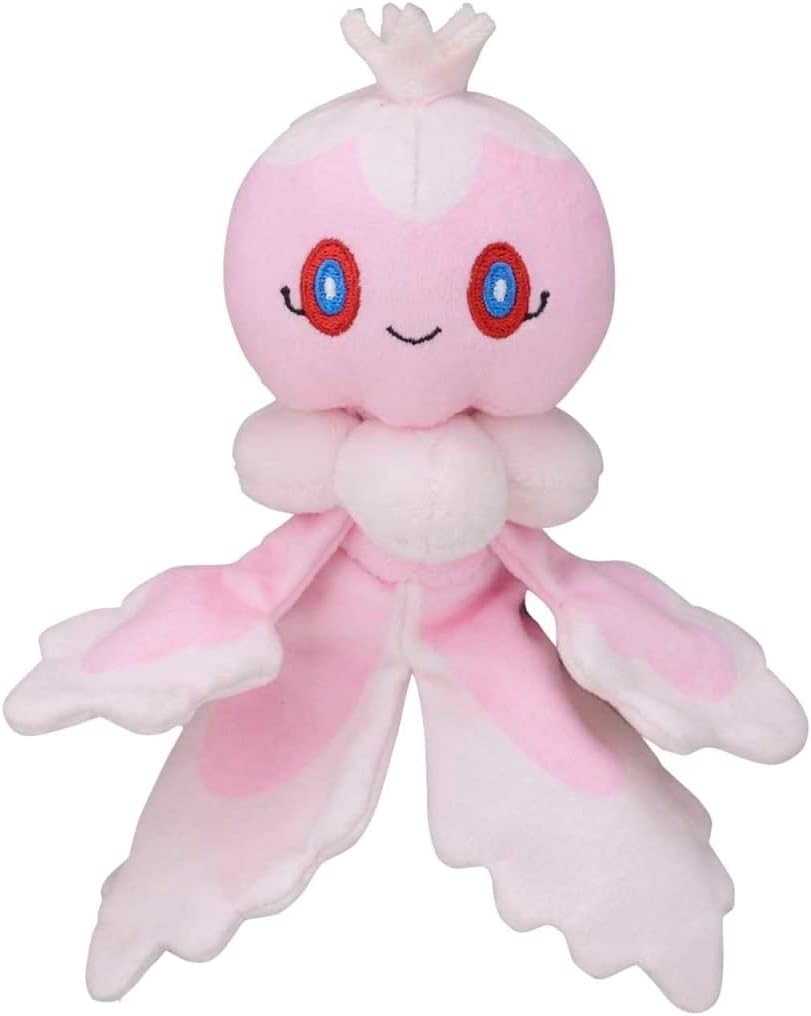 Pokemon Center: Frillish (Female) Sitting Cuties Plush, 7 Inch