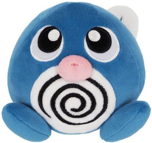 Sanei Poliwag PP05 All Star Collection 6 Inch Plush
