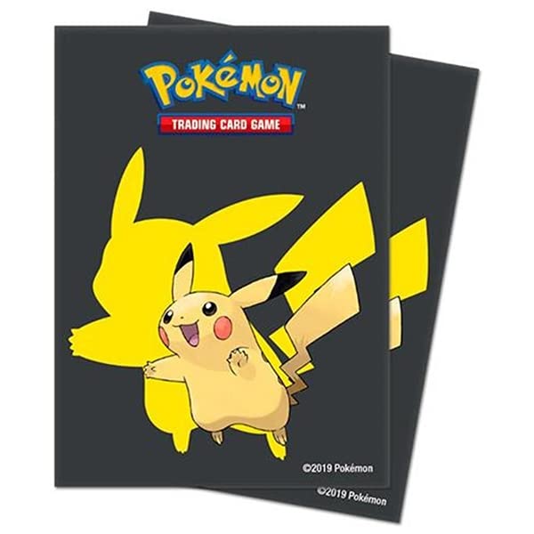 Ultra PRO - Pikachu Pokemon Card Protector Sleeves (65 ct.) - Protect Your Gaming Cards, Collectible Cards, and Trading Cards in Style with The Ultimate Card Protection Technology