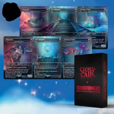 Magic: The Gathering Secret Lair: Transformers: Optimus vs. Megatron (Foil)