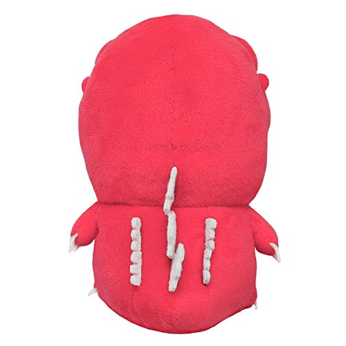 Sanei Boeki Godjham-kun Plush Toy, Red (S) Height 5.3 inches (13.5 cm)
