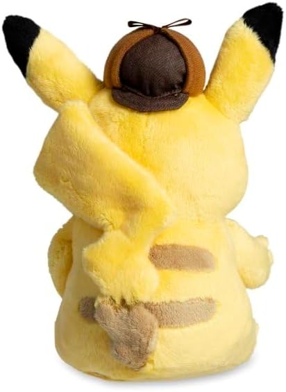 Pokémon Center: Detective Pikachu Returns: Detective Pikachu Plush, 8 ¼ Inch