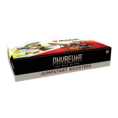 Magic: The Gathering Phyrexia: All Will Be One Jumpstart Booster Box | 18 Packs (360 Magic Cards)