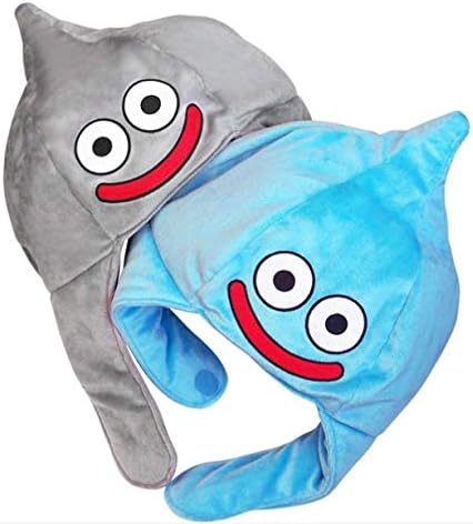 Square Enix Dragon Quest Smile Slime Plush Doll Cap Blue