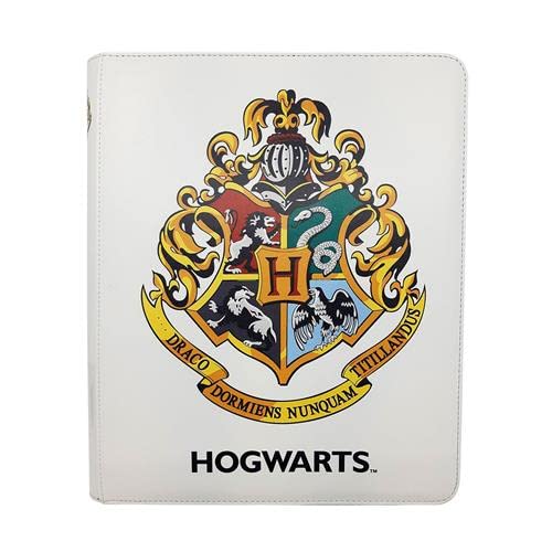 Dragon Shield Zipster Card Binder Harry Potter Hogwarts Crest Zipster Binder Trading Cards Card Compatible with Pokemon, Yu-Gi-Oh!, Magic The Gathering, MTG, TCG, OCG, and Hockey Cards