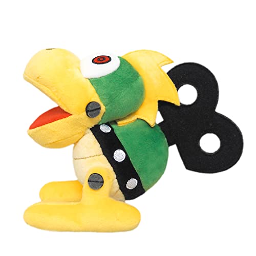 Sanei Boeki Super Mario All Star Collection Mecha-Koopa Plush Toy, Size S, Height 5.9 Inches (15 cm)