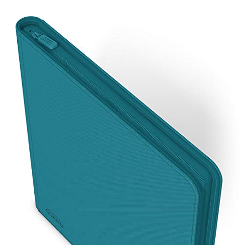 Ultimate Guard Quad Row Zipfolio Xenoskin Card Sleeves, Petrol
