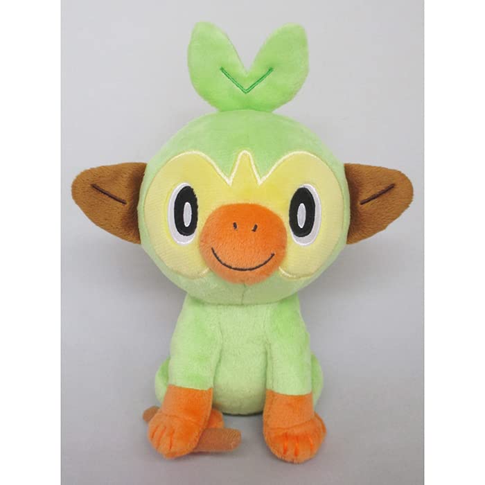 Sanei Boeki Pokemon Grookey PP149 All Star Collection 6 Inch Plush