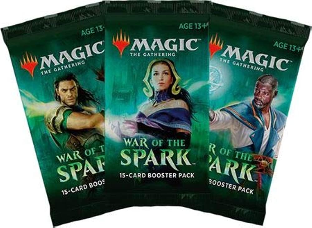 Magic The Gathering War of The Spark 3 Booster Packs