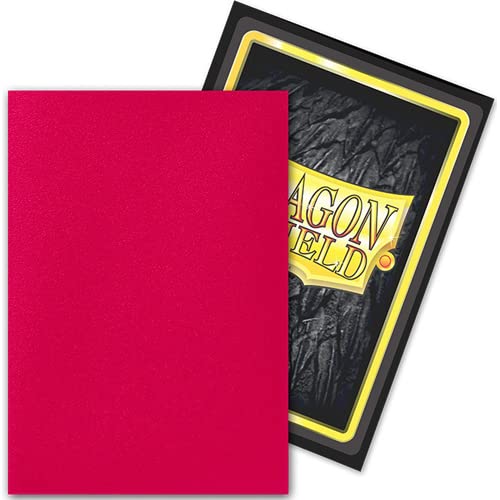 Dragon Shield Matte Japanese Dual Fury Alaria Commonwealth Champion (Fuchsia) 100 CT Japanese Size Card Sleeves - MTG Card Sleeves Smooth & Tough - Compatible with Pokemon & Magic The Gathering