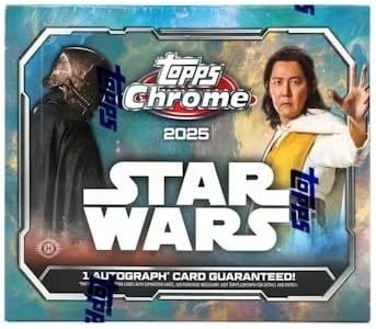 Topps 2025 Star Wars Chrome Hobby Box