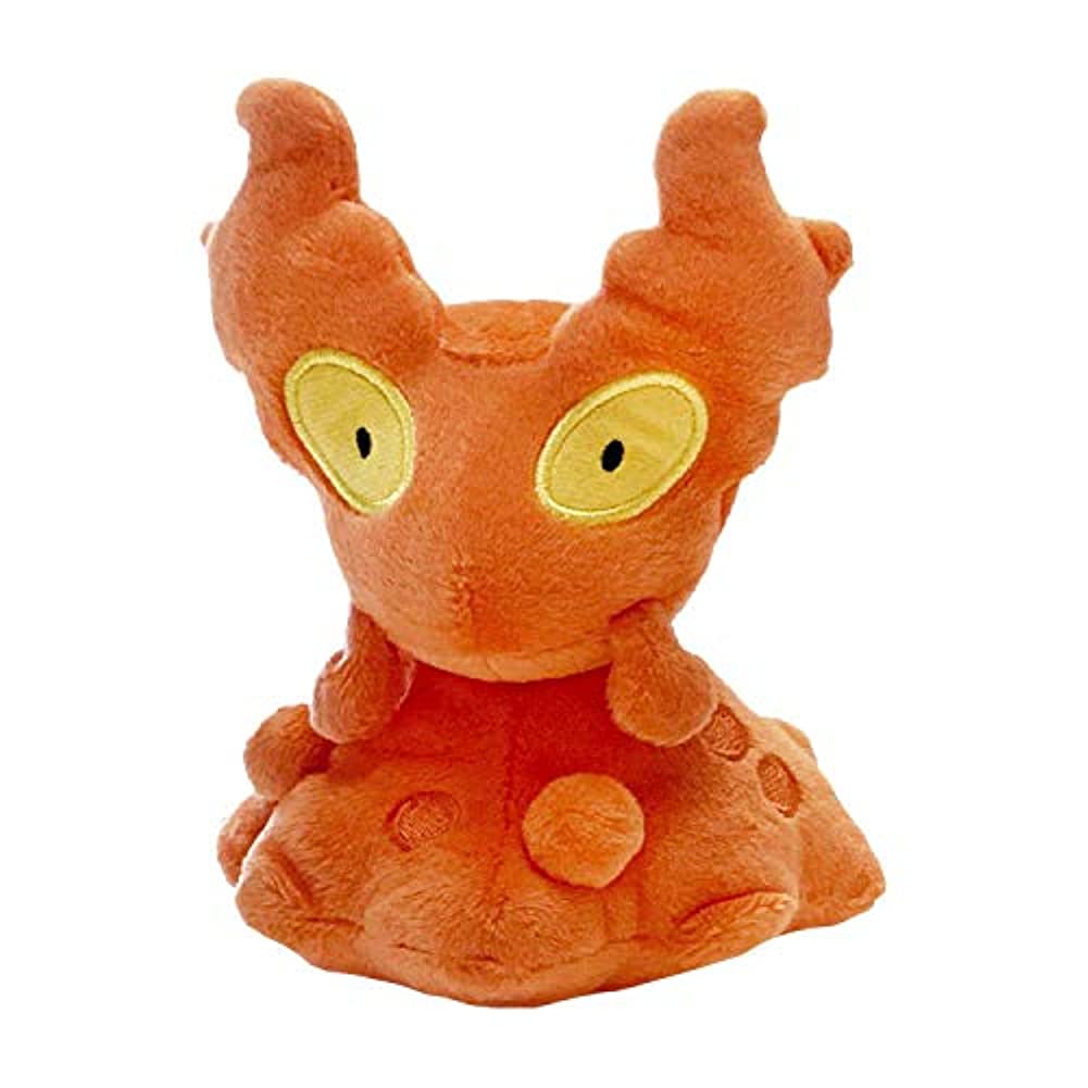 Pokemon Center: Sitting Cuties: Slugma Plush # 218 - Generation 2 - 6 In