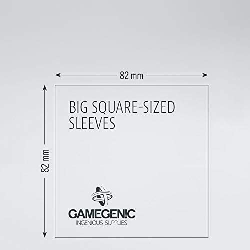 Gamegenic 50ct Matte Board Game Sleeves - Square