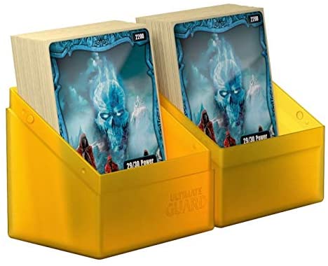 Ultimate Guard 80+ Boulder Deck Case - Amber