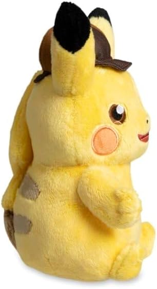 Pokémon Center: Detective Pikachu Returns: Detective Pikachu Plush, 8 ¼ Inch