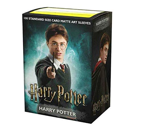 Dragon Shield Sleeves - Matte Art 100 CT - MGT Card Sleeves - Compatible with Magic The Gathering Card Sleeves Pokemon and Other Card Games - Limited Edition: Harry Potter: Harry Potter