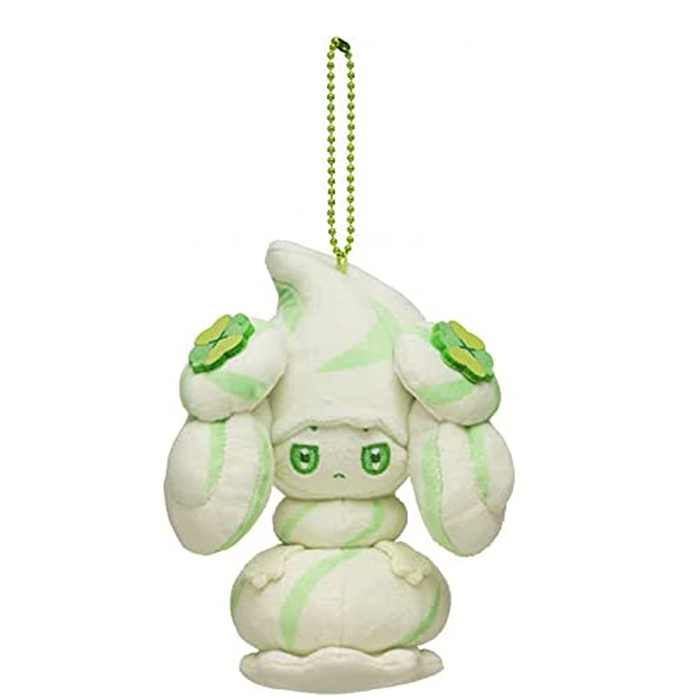 Pokemon Center Alcremie Mawhip A La Mode Matcha Green 6 Inch Keychain Plush
