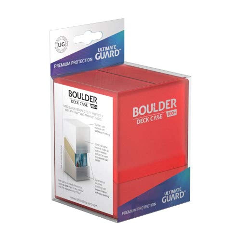 Ultimate Guard Boulder 100+ Deck Case Ruby