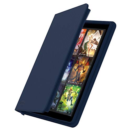 Ultimate Guard 9 Pocket XenoSkin Zipfolio, Blue