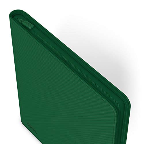 Ultimate Guard Quad Row Zipfolio Xenoskin Card Sleeves, Green