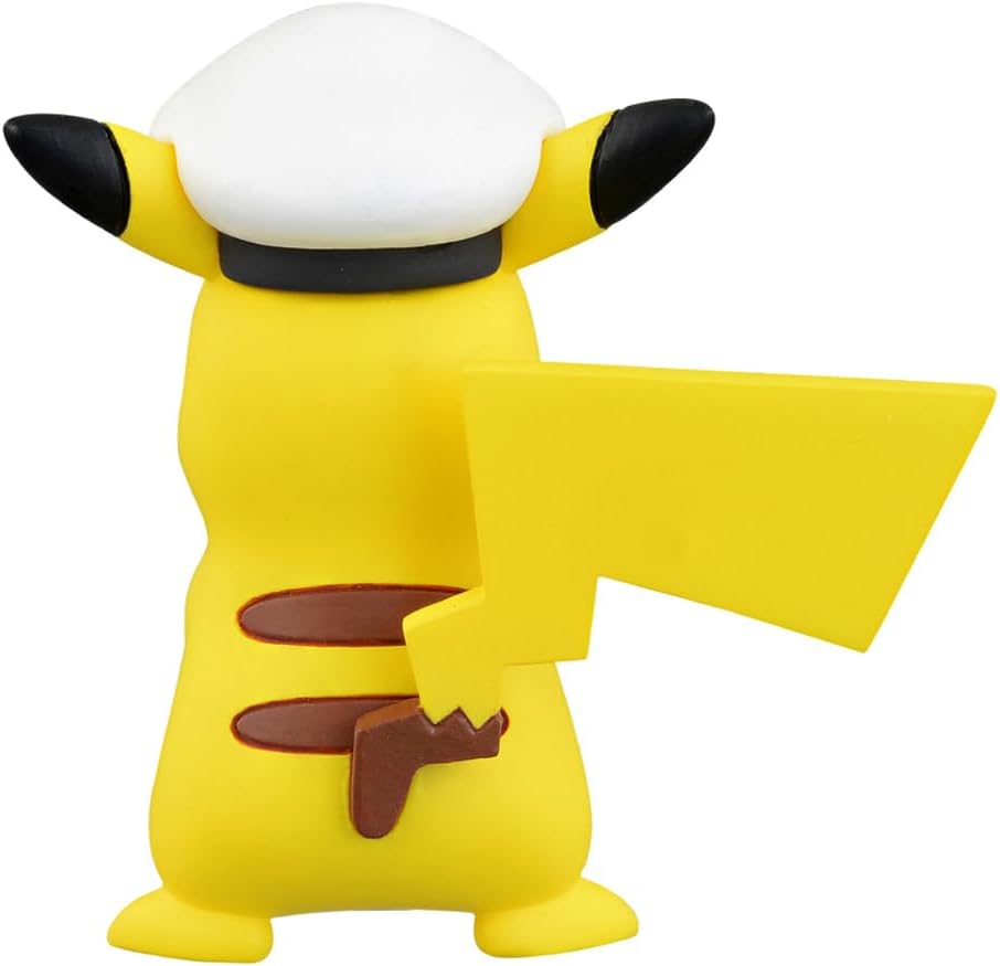 Takara Tomy Pokemon Moncolle 2 Inch Figure MS-12 Captain Pikachu