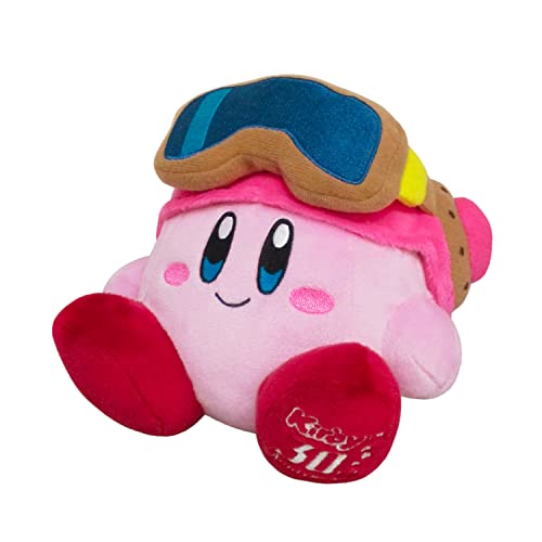 Sanei Boeki Kirby 30th Plush Toy, Peach Ball! Height 5.3 inches (13.5 cm)