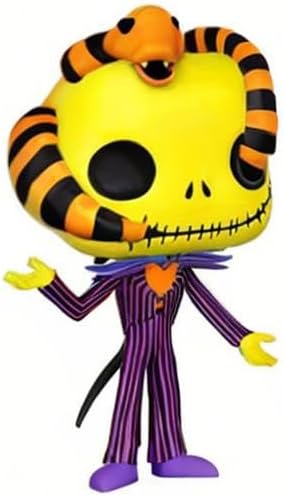 Funko Pop! The Nightmare Before Christmas Jack Skellington with Snake Blacklight Special Edition
