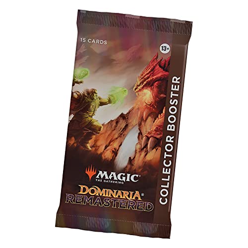 Magic: The Gathering Dominaria Remastered Collector Booster Pack | 15 Magic Cards