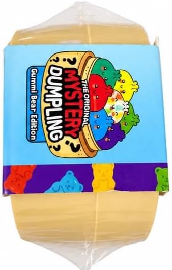 The Original Mystery Dumpling Squishy Toy 3.5 Inch Diameter (Gummi Bear Edition)