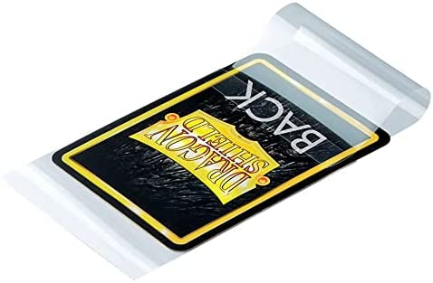 Dragon Shield 100ct Japanese Mini Card Sleeves Display Case (10 Packs) - Perfect Fit Sealable Clear