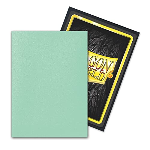 Dragon Shield Standard Size Card Sleeves Matte Dual Eucalyptus 100CT MTG Card Sleeves are Smooth & Tough Compatible with Pokemon, Yu-Gi-Oh!, & Magic The Gathering Card Sleeves