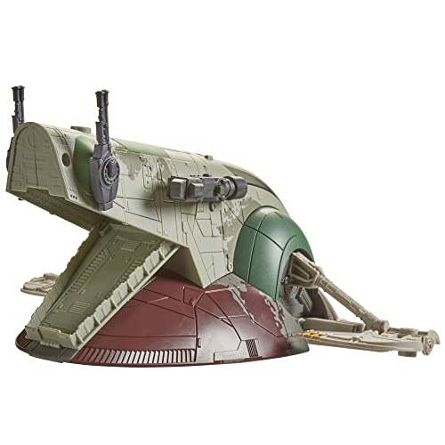 Star Wars Mission Fleet Starship Skirmish, 2.5 Inch Boba Fett Action Figure and Starship Vehicle, Toys for 4 Year Old Boys and Girls and Up
