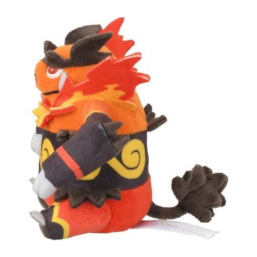 Pokemon Center: Sitting Cuties: Emboar Plush # 500 - Generation 5 - 6 In