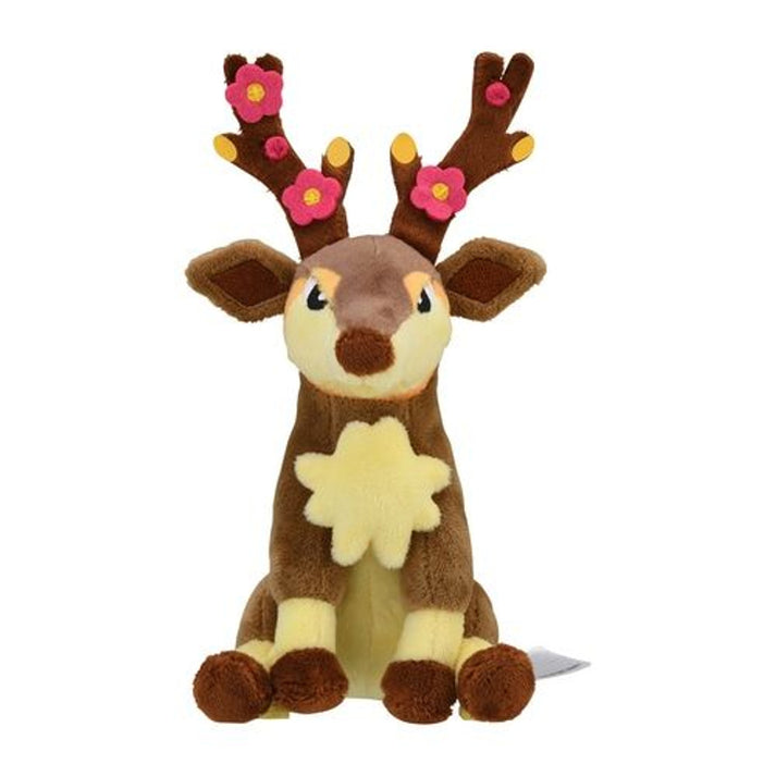 Pokemon Center: Sitting Cuties: Sawsbuck Spring Plush # 586 - Generation 5 - 6 In