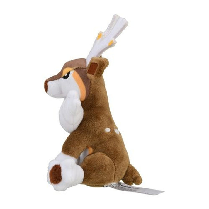 Pokemon Center: Sitting Cuties: Sawsbuck Winter Plush # 586 - Generation 5 - 6 In