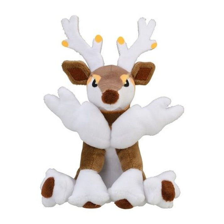 Pokemon Center: Sitting Cuties: Sawsbuck Winter Plush # 586 - Generation 5 - 6 In