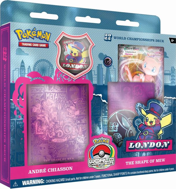 Pokemon TCG: 2022 World Championship Decks - Set of 4