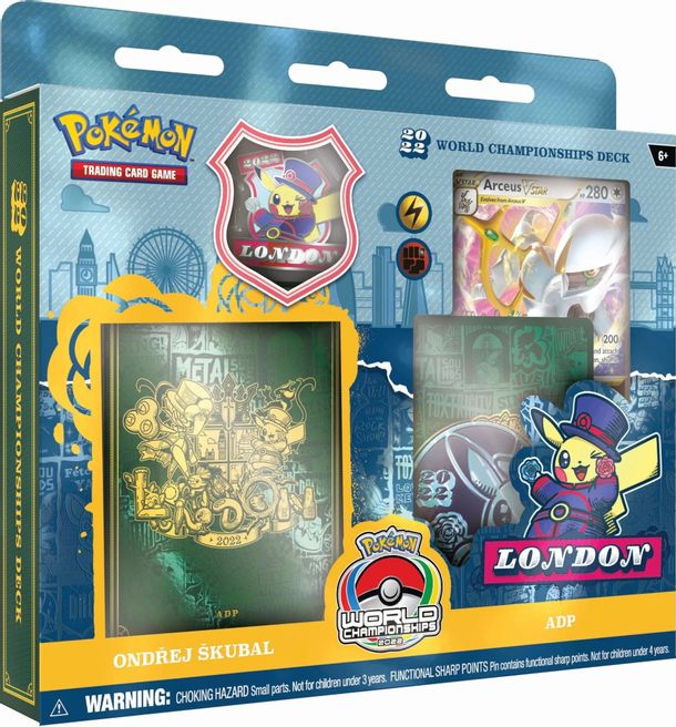 Pokemon TCG: 2022 World Championship Decks - Set of 4